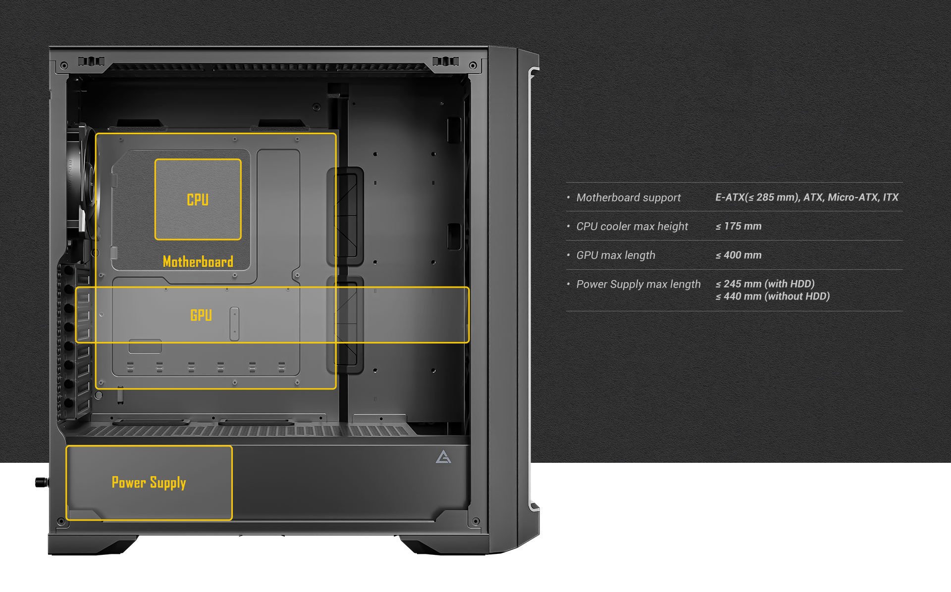 Antec Performance 1 FT E-ATX PC Case